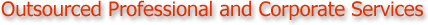 outsourced professional and corporate services