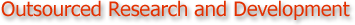 outsourced research and development